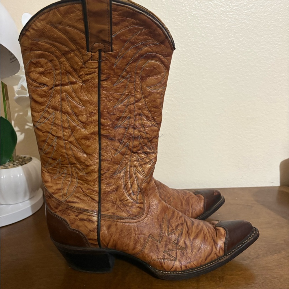 Imperial Western Leather Boots